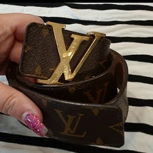 Louis Vuitton Monogram Belt